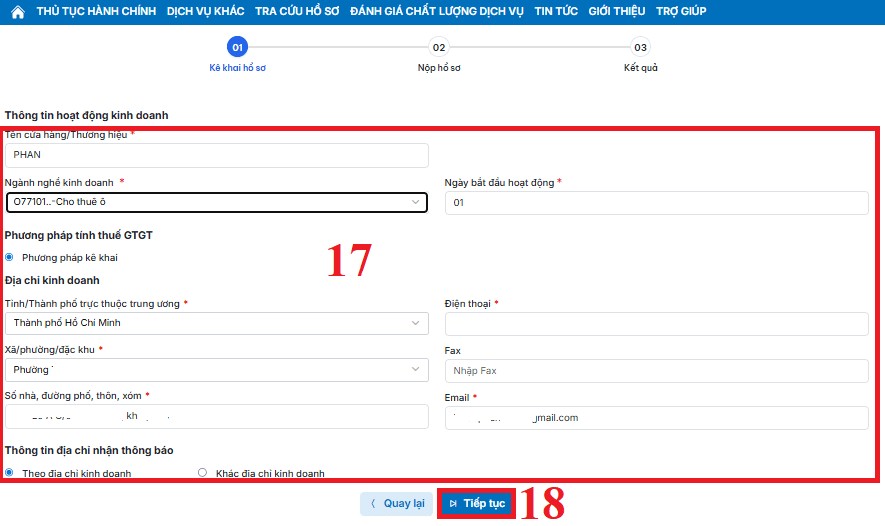 Cách Đăng Ký Thuế Cho Thuê Tài Sản Online