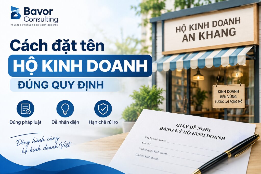 Cách Đặt Tên Hộ Kinh Doanh Đúng Quy Định