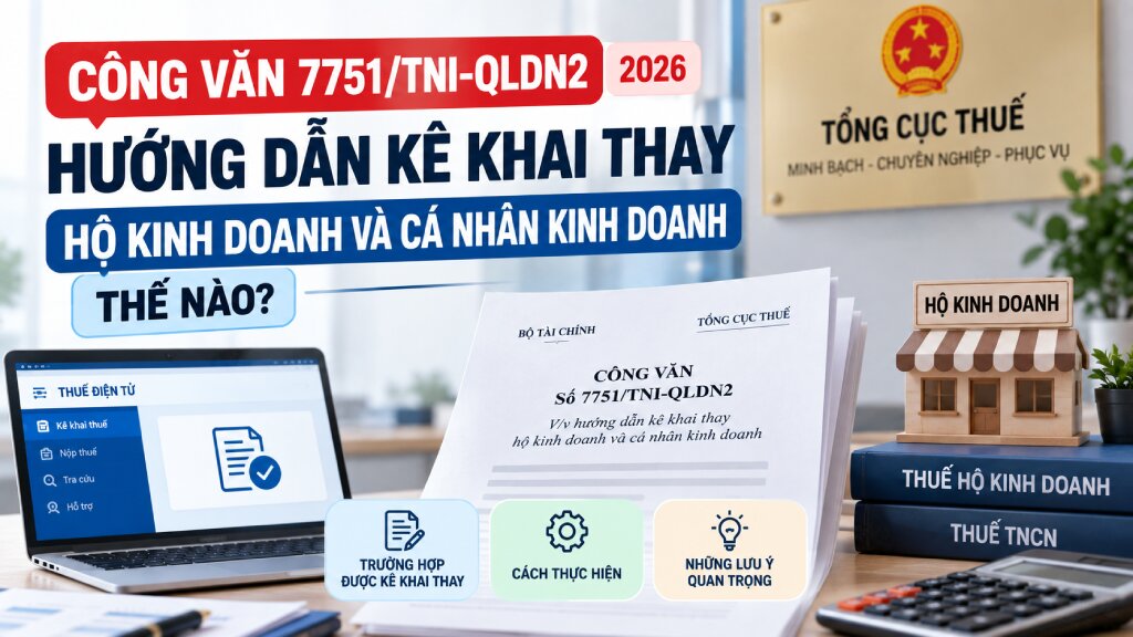 Hướng Dẫn Kê Khai Thay Hộ, Cá Nhân Kinh Doanh Thế Nào?