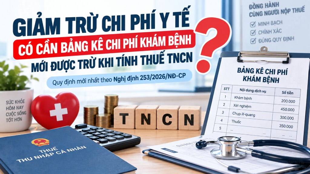 Giảm Trừ Chi Phí Y Tế Có Cần Bảng Kê Khi Tính Thuế TNCN?