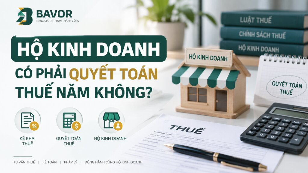 Hộ kinh doanh có phải quyết toán thuế TNCN không?