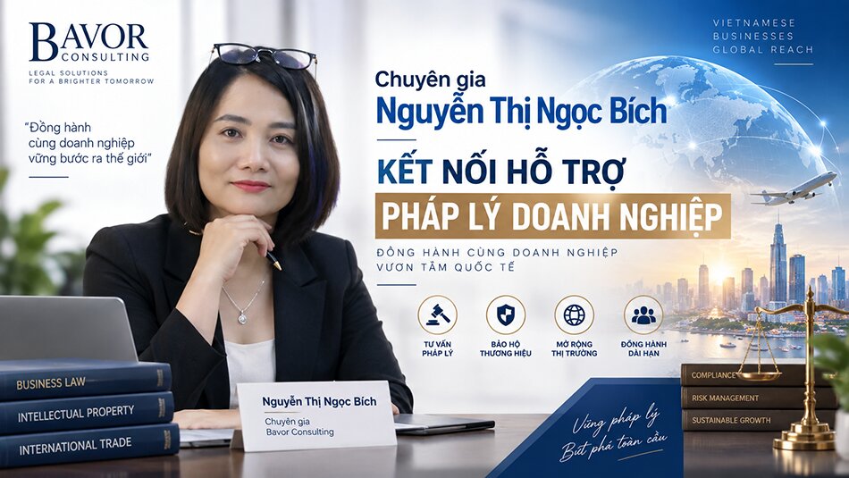 Chuyên gia Nguyễn Thị Ngọc Bích kết nối hỗ trợ pháp lý doanh nghiệp