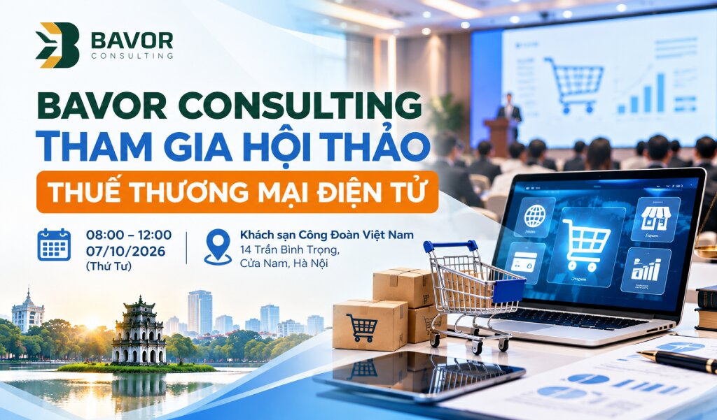 Bavor Consulting Tham Gia Hội Thảo Thuế Thương Mại Điện Tử
