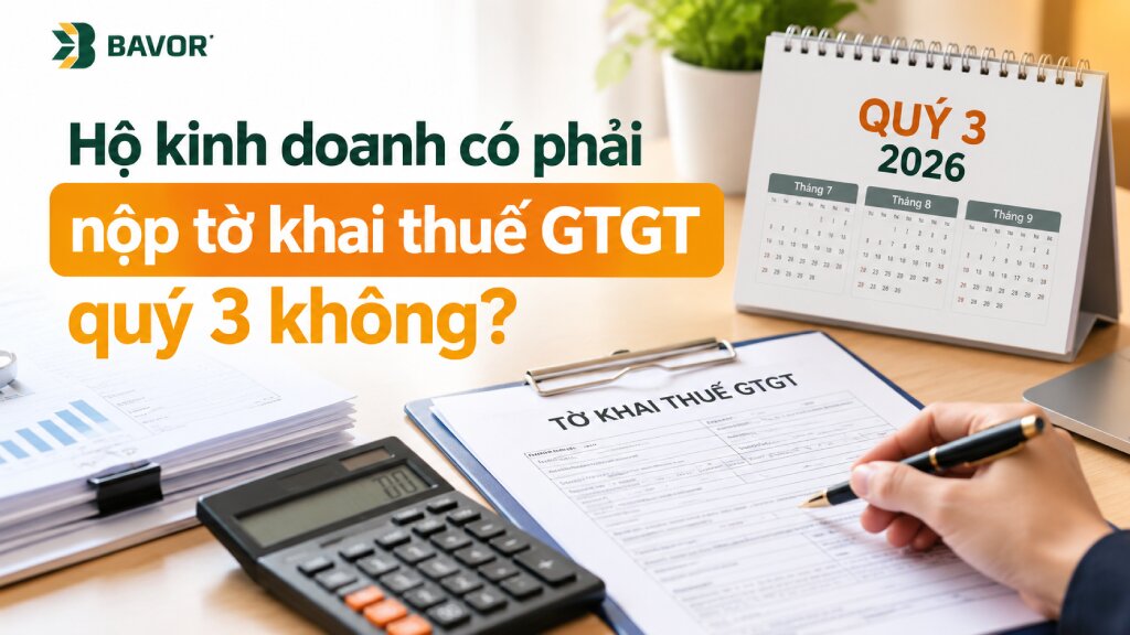 Hộ kinh doanh có phải nộp tờ khai thuế GTGT quý 3 không?