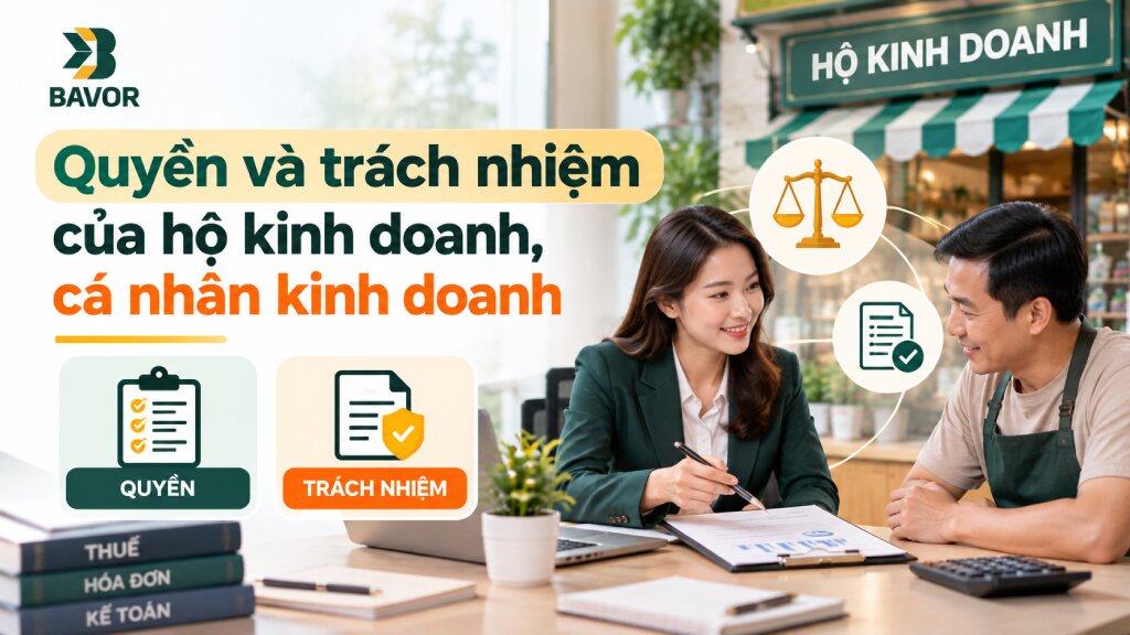 Quyền và trách nhiệm của hộ kinh doanh, cá nhân kinh doanh