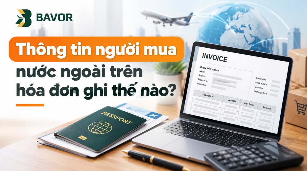 Thông tin người mua nước ngoài trên hóa đơn ghi thế nào?